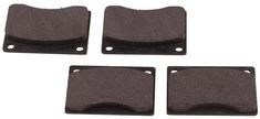 Brake pads 122/1800/140/240 Girl.frt 2-c