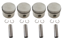 Piston w/ rings B20/B30 -73 0,030"