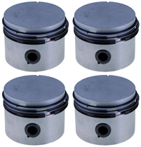 Pistons w/ rings B19/B20/B30 74- 0,030