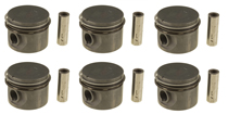 Pistons w/ rings B30 1974- 0,015"