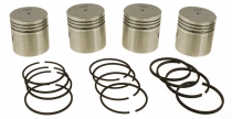Piston kit with rings B4B standard