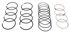 Piston ring kit B23A/E/F 78- standard