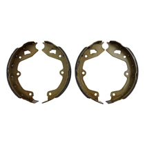 Brake shoes 140/164/1800 72-74 rear