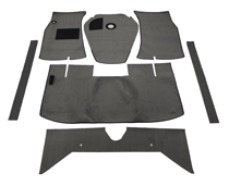 Carpet kit grey for Volvo 122  62-64 M/T