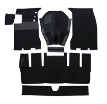 Carpet kit 1800 1963 black ch 6001-8000