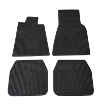 Accessory rubber mats 140 1967-71 black