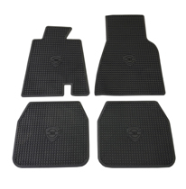 Accessory rubber mats 164 1969-71 black
