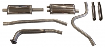 Exhaust system Volvo 1800 66-69  2" SS