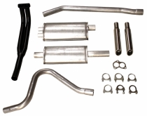 Exhaust system 1800 66-73 SPORT 2"