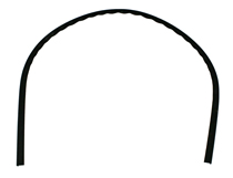 Cover strip Glas Rear window 900/S90 -98