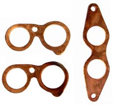 Gasket kit Exhaust manifold B4B/B14 copp