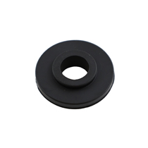 Rubber washer generator bracket