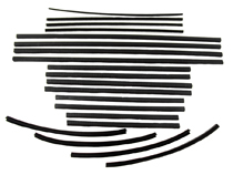 Guide channel kit 120 4d/122 Wagon compl