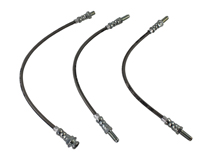 Brake hose kit 122, steel braided 65-68