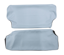 Cover Rear seat 445 57-58 USA blue/black