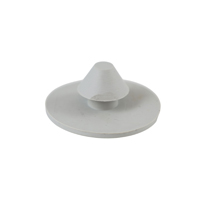 Rubber button Firewall insulation grey