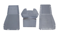 Rubber mat set front 544/210 47-68 grey