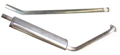 Exhaust pipe PV B16 57-61 front