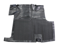 Trunk mat 120 black rubber