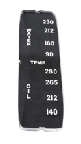 Temperature gauge P1800 (°F) 61-68