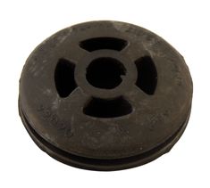 Rubber cushion Exhaust system black