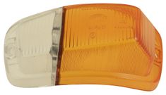 Flasher lens Amazon yellow/white LH