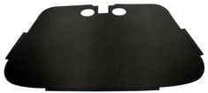 Trunk lid board 122 black 1965-70