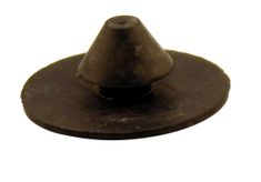 Rubber button Firewall insulation black