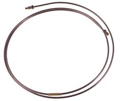 Brake line 122 1-circuit Frt-Rear 66-68