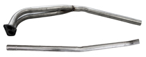 Exhaust pipe 130 67-70 front