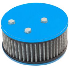 Air filter SU 3-bolt Hi-Po w.vent blue