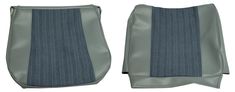 Cover Front seat 544 1962 blue