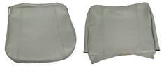Cover Front seat 544 62-63 US grey