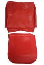 Cover Front seat 544 62-63 US red