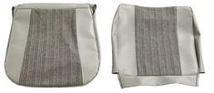 Cover Front seat 544 62-63 grey