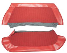 Cover Rear seat 120 4d 1962 red