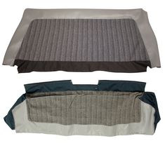 Cover Rear seat 130 2d 1962 grey -25199