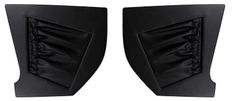 Panels cowl side 1800S 64-69 black Pair