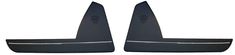 Door panel 1800S/E 64-71 lower blk Pair