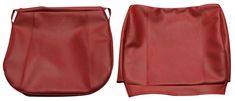 Cover Front seat 544 63-64 US red
