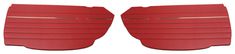 Door panel 1800S/E 64-70 upper red pair