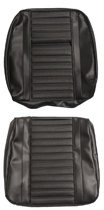 Cover Front seat Amazon 65-68 black