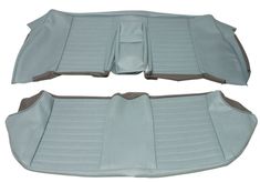 Cover Rear seat 120 4d 1965 light blue