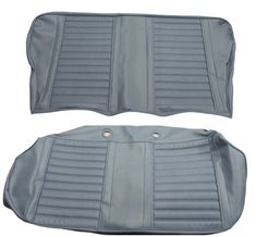 Cover Rear seat 122 Wagon 1965 light blu