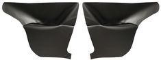 Cover Rear side 130 2d 65-68 black Pair