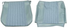 Cover Front seat 544 1965 blue