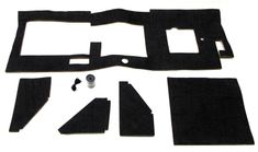 Carpet Firewall 1800 61-73 black