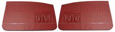 Door panel Amazon 2d 1966 red LH & RH