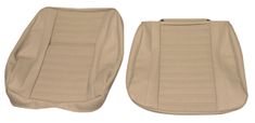 Upholstery set frt seat 122 65-68 beige