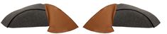 Cover Wheel house 122 Wagon 67-68 brown
